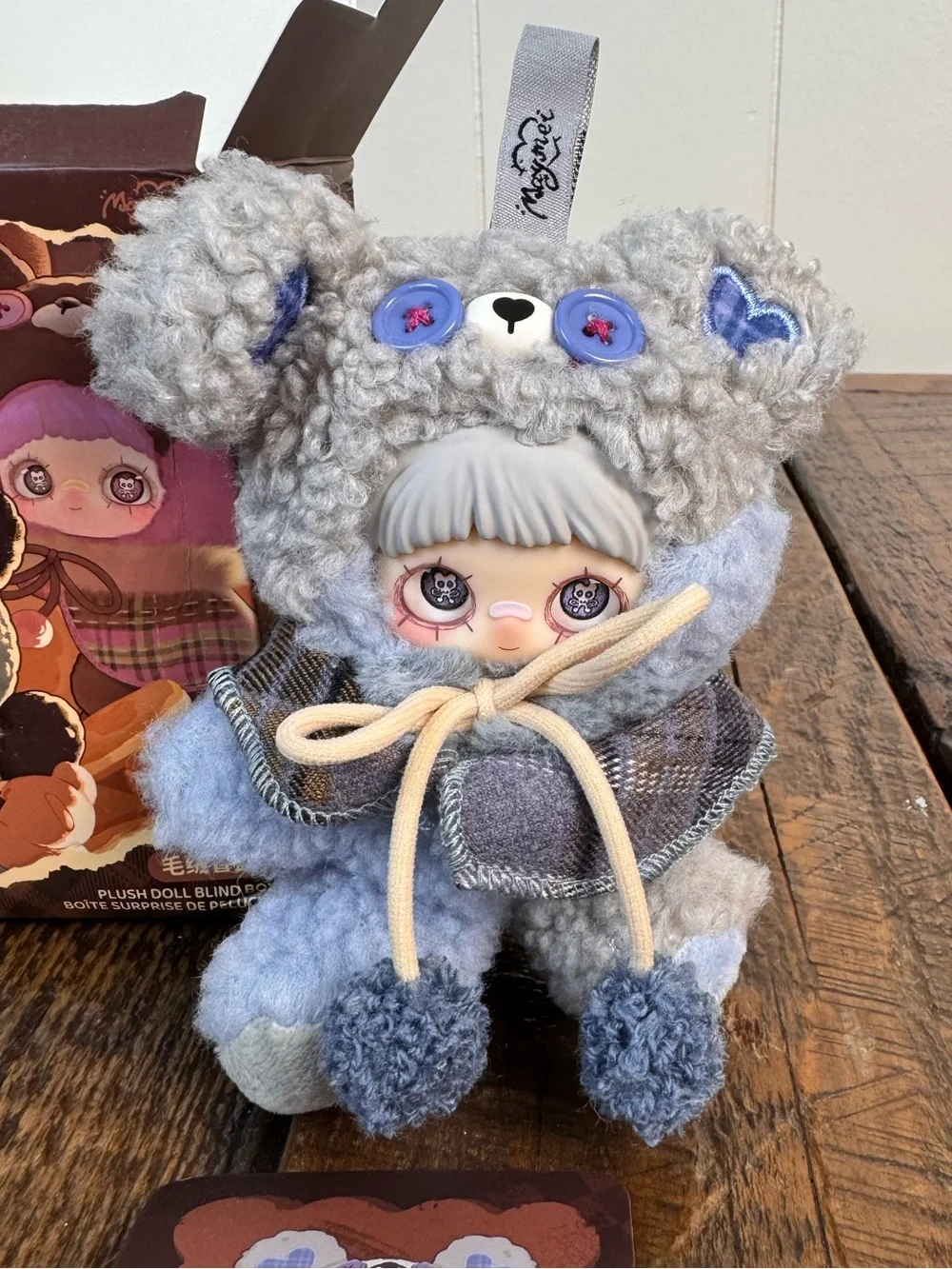 Maymei Tiny Bear Cookie Ramune Plush Doll Blind Box Open Box Complete